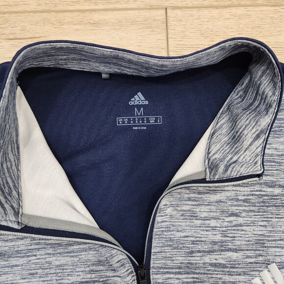 Adidas Lightweight Half Zip Pullover Sweatshirt, M - Picture 2 of 4